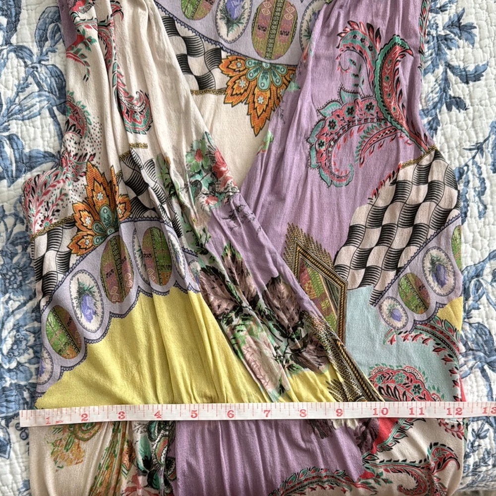 Etro Patterned Ruched Midi Sundress - Picture 7 of 8